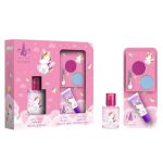 ⁦مجموعة أو ماي يونيكورن للأطفال ( عطر او دى تواليت 30مل + ملمع شفاه وظل عيون)⁩ - الصورة ⁦2⁩