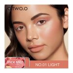 ⁦او تو او بلاشر كريمي للشفاه والخدود والعين 01 لايت  10 جم⁩ - الصورة ⁦2⁩