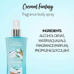 ⁦فانتاسيز معطر جسم بخاخ برائحة جوز الهند - 236 مل⁩ - الصورة ⁦7⁩