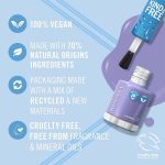 ⁦ريميل لندن كايند آند فري طلاء أظافر رقم 153 لافندر لايت - 8 مل⁩ - الصورة ⁦4⁩