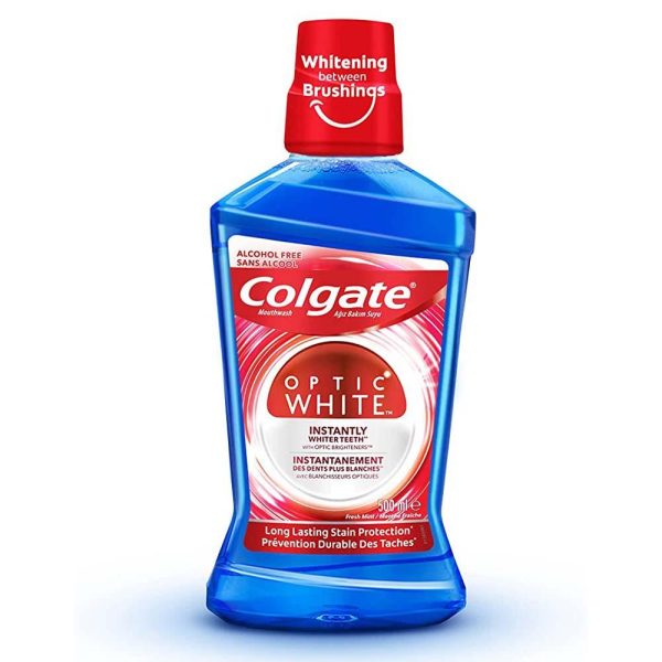 كولجيت غسول فم مبيض أوبتيك وايت 500 مل