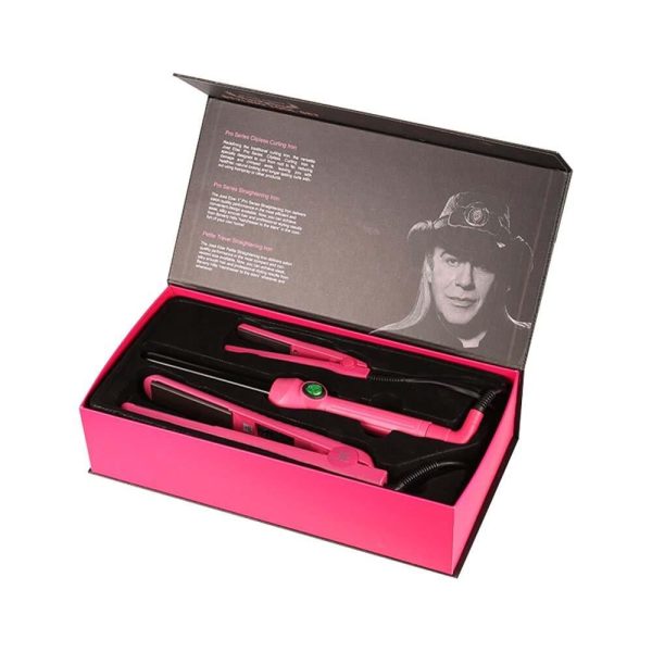 مجموعة تصفيف شعر جوسي ايبر 19 ملم وردي