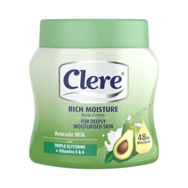 كلير كريم مرطب بحليب الأفوكادو 500 مل