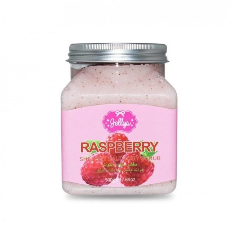 جليز مقشر للجسم بالملح والتوت البري