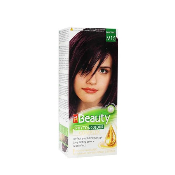 صبغة شعر لون بوردو