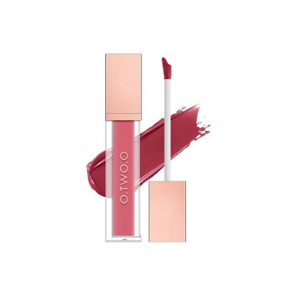 او تو او احمر شفاه سائل مطفي مقاوم للماء 03 سموكي كاميو براون 5 جم