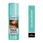 ⁦لوريال باريس ماجيك ريتاتش بخاخ صبغة شعر مؤقتة - بني ذهبي 75 مل⁩ - الصورة ⁦2⁩