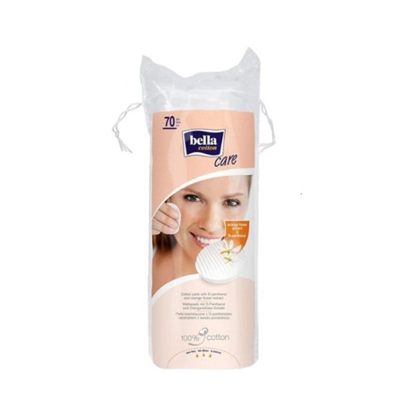 بيلا قطن أقراص قطنية مدورة مع خلاصة زهرة البرتقال  - 70 قرص