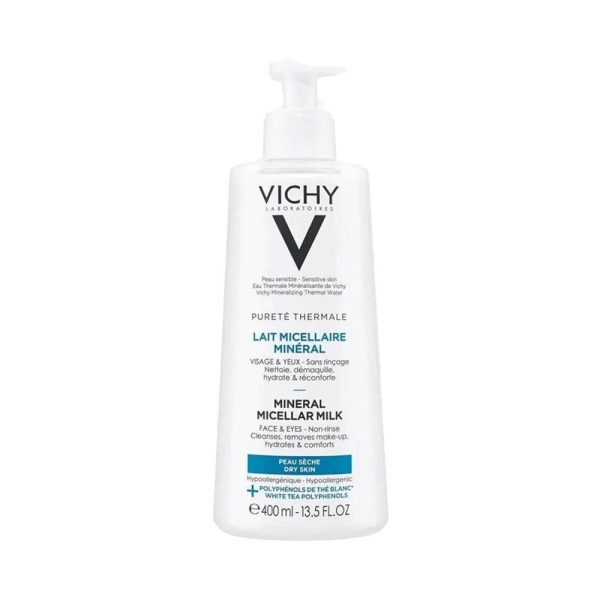 فيشي بوريتيه ثيرمال حليب ميسيلار للبشرة الجافة - 400 مل