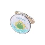 ⁦ميني جود مرآة تجميل دائرية مع غطاء سائل رملي⁩ - الصورة ⁦2⁩