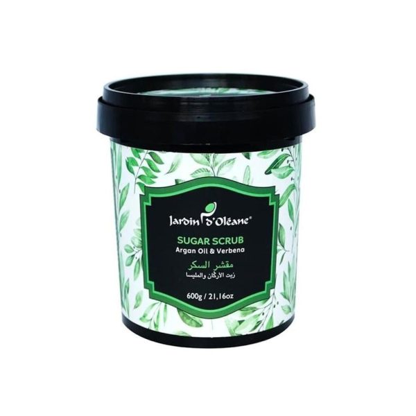 جاردن دي اوليان مقشر السكر المغربي بزيت الارغان والمليسا 600 جم