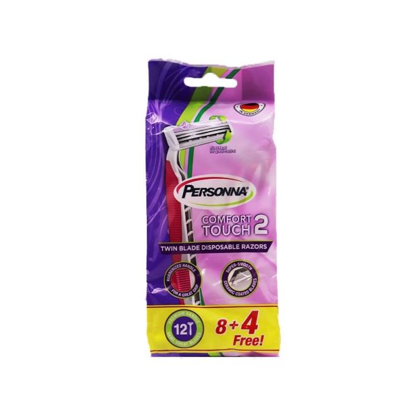 مكائن حلاقة كومفورت تاتش 2 نسائية بيرسونا