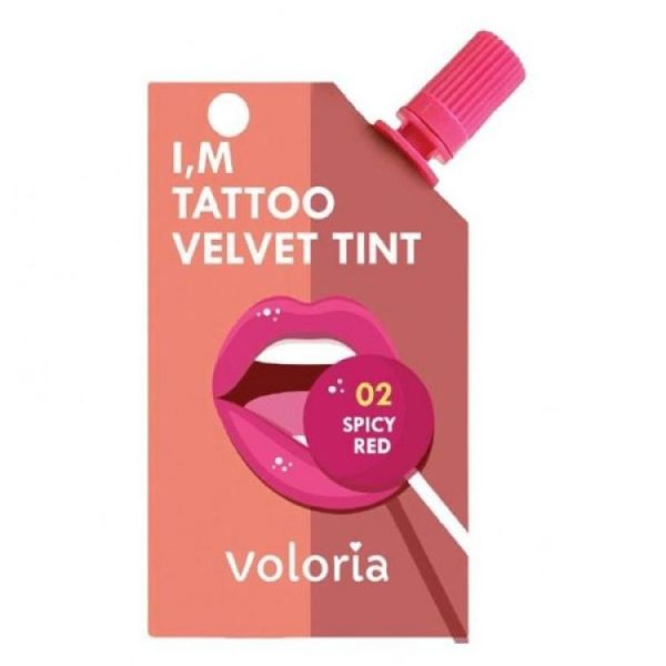 فولوريا ايم تاتو فيلفيت تنت 02 سبايسي ريد