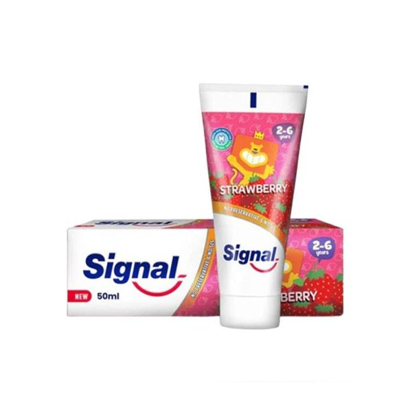 معجون أسنان أطفال بالفراولة