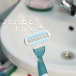 ⁦جيليت فينوس ماكينة حلاقة سموث 3 شفرات حلاقة ناعمة⁩ - الصورة ⁦2⁩