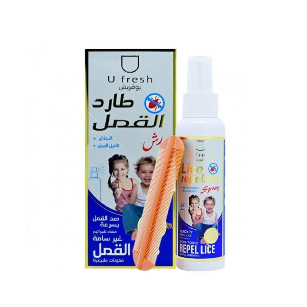 يو فريش رش طارد قمل نعناع