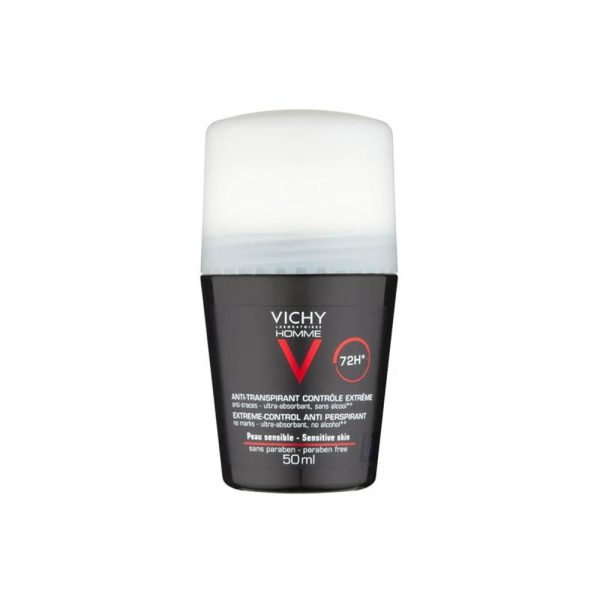 فيشي هوم مزيل عرق رول اون حماية 72 ساعة - 50 مل