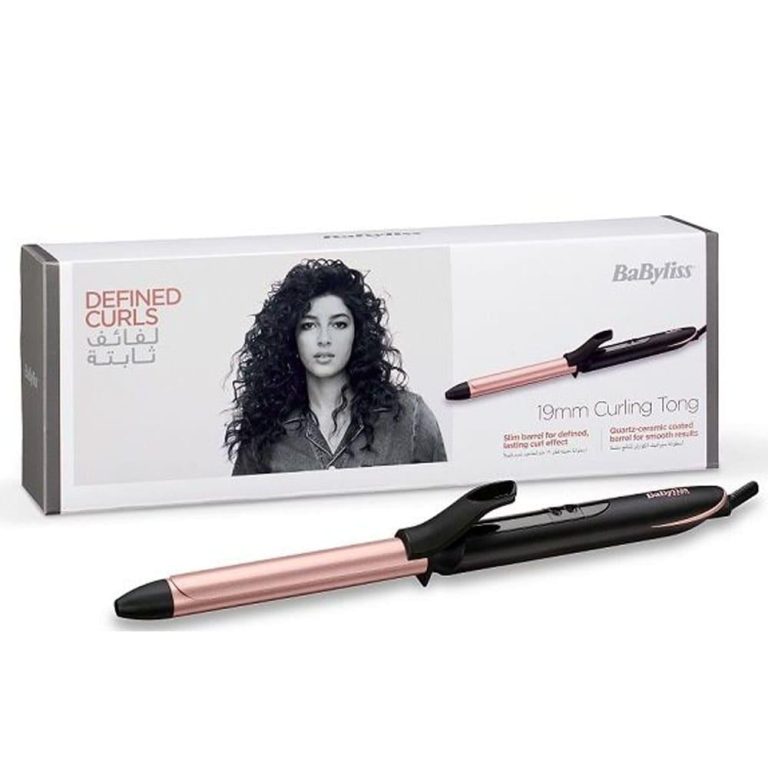 مجعد شعر بيبي ليس كيرلينج تونج 19 مم