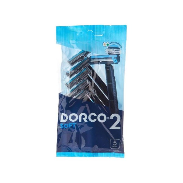 ماكينة حلاقة دوركو سوفت 2 شفرات 5 قطع