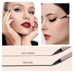 ⁦او تو او محدد عيون سائل مقاوم للماء سوبر روز جولد 01  اسود 1مل⁩ - الصورة ⁦3⁩