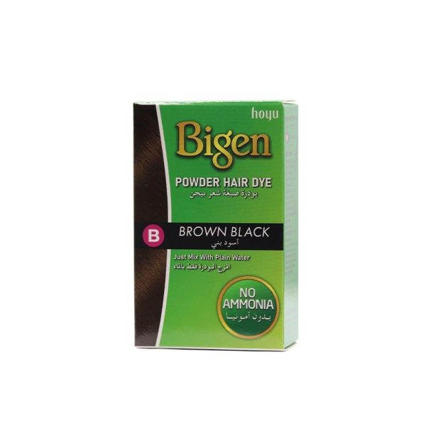 بيجن بودرة صبغة شعر أسود بني - 6 جم
