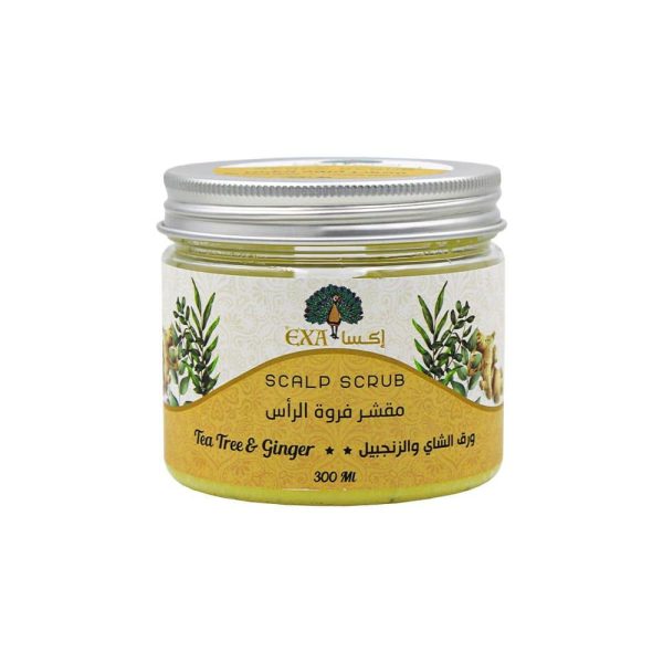 مقشر فروة رأس شاي زنجبيل