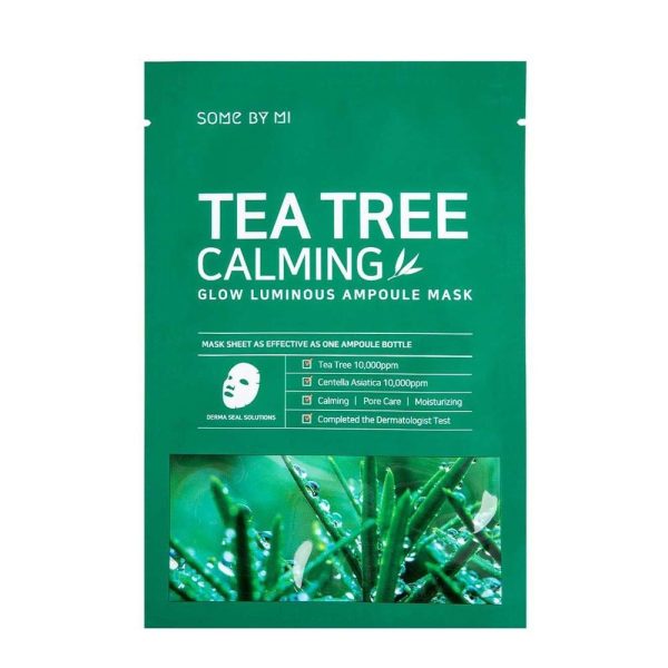 قناع شاي أخضر مهدئ