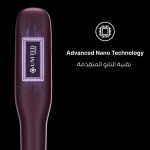 ⁦يونايتد بروفيشنال مشط الشعر الكهربائي موديل UN-208 لون عنابي⁩ - الصورة ⁦5⁩