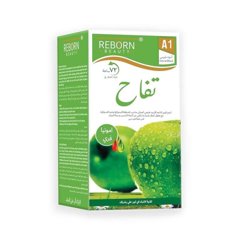 صبغة شعر ريبورن بيوتي أسود طبيعي كريم