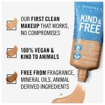 ⁦ريميل لندن كريم أساس كايند آند فري سكين تينت 001 بورسلين فير - 30 مل⁩ - الصورة ⁦4⁩