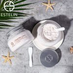 ⁦ايستلين مقشر ومبيض للجسم والوجه بخلاصة حليب جوز الهند - 250 جم⁩ - الصورة ⁦3⁩