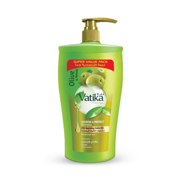 فاتيكا شامبو يغذي بالزيتون والحناء 1000مل