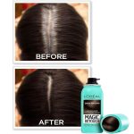 ⁦لوريال باريس ماجيك ريتوتش بخاخ صبغة شعر مؤقتة - بني داكن 75 مل⁩ - الصورة ⁦2⁩