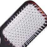 ⁦اميتس جاردن مشط شعر مربع حجم كبير WW581 لون أبيض⁩ - الصورة ⁦2⁩