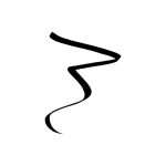 ⁦ريميل لندن وندر إنك قلم تحديد العيون 001 أسود - 1 مل⁩ - الصورة ⁦3⁩