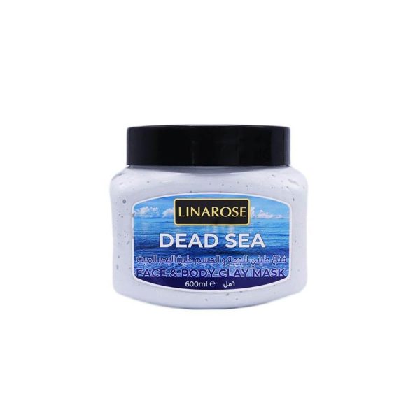 لينا روز قناع طيني للوجه والجسم طين البحر الميت - 600 مل