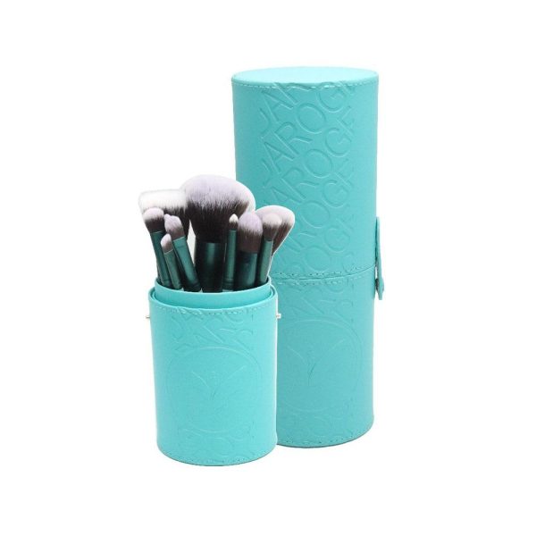 داروج طقم ماكياج فرش احمر 12 قطعة