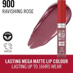 ⁦ريميل لندن أحمر شفاه سائل لاستينج ميجا مات رقم 900 رافيشينج روز 7.4 مل⁩ - الصورة ⁦5⁩