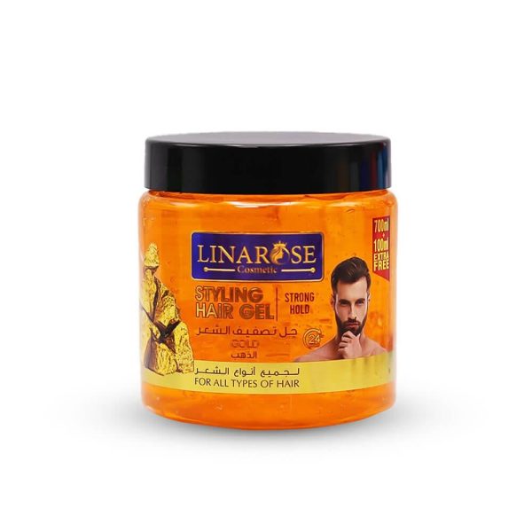 جل تصفيف الشعر لمعان ذهبي قوي