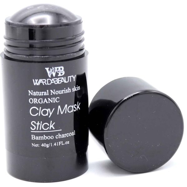 وردة بيوتي قناع طين عضوي يغذي البشرة بخلاصة البامبو والفحم 40جم