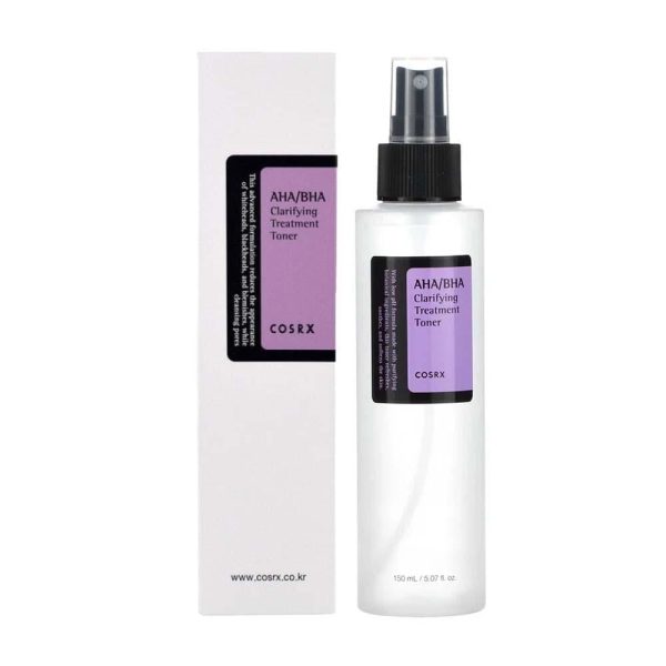 تونر بخاخ منقي للوجه حمض الفا هيدروكسي