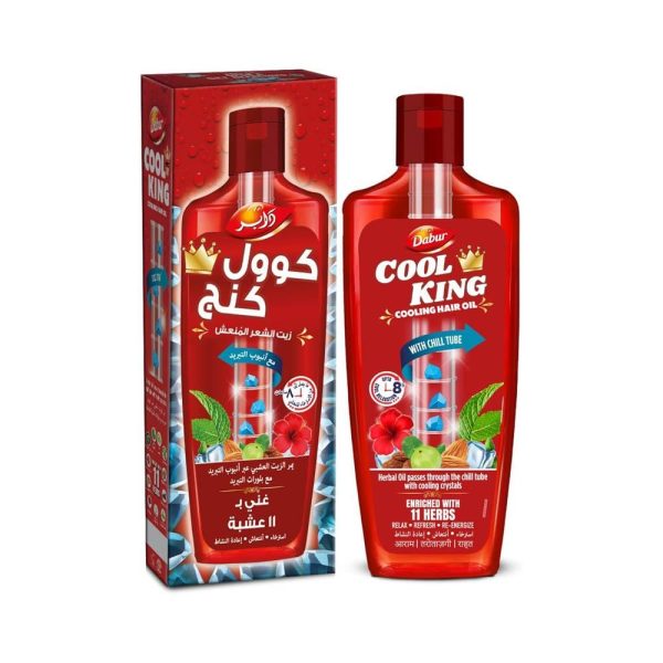 دابر كول كنج زيت الشعر المنعش مع أنبوب التبريد - 200 مل
