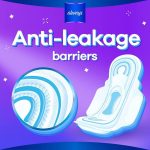 ⁦اولويز فوط صحية كبيرة سميكة بالأجنحة نظيفة وجافة - 30 فوطة⁩ - الصورة ⁦3⁩