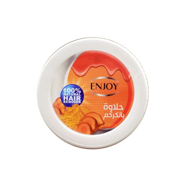 انجوي حلاوة بالكركم إزالة شعر