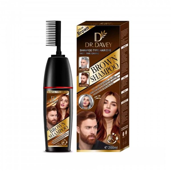 شامبو الصبغة لون بني ديفي