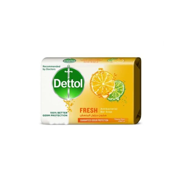 ديتول صابون ديتول المنعش بالليمون وزهر البرتقال - 120 جم