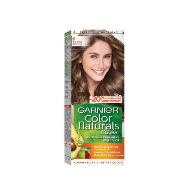 غارنييه كولور ناتشورالز صبغة شعر - أشقر غامق 6