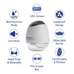 ⁦جرانزيا بامبينو سوتيافيد شفاط حليب الثدي الكهربائي XN/MD-2267B⁩ - الصورة ⁦3⁩