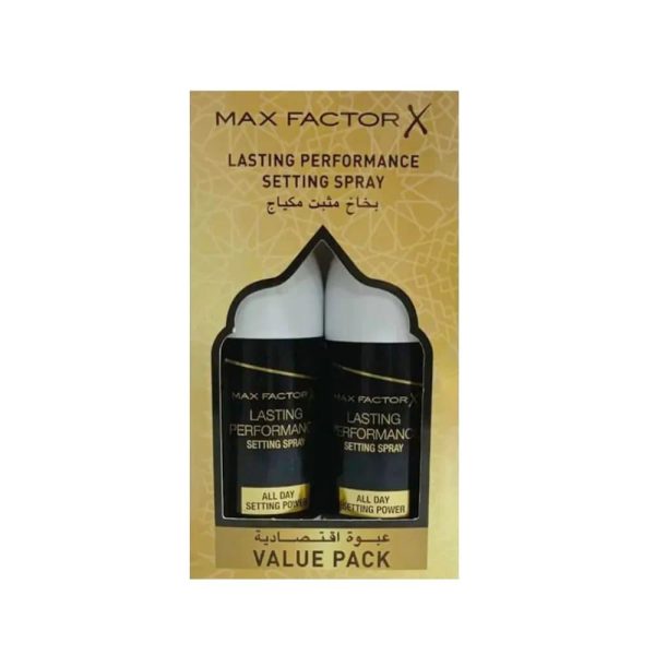 ماكس فاكتور لاستنج برفورمانس بخاخ مثبت مكياج عبوة اقتصادية 2 قطعة