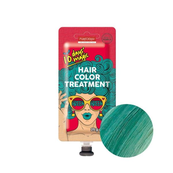 صبغة شعر بيورديرم أخضر